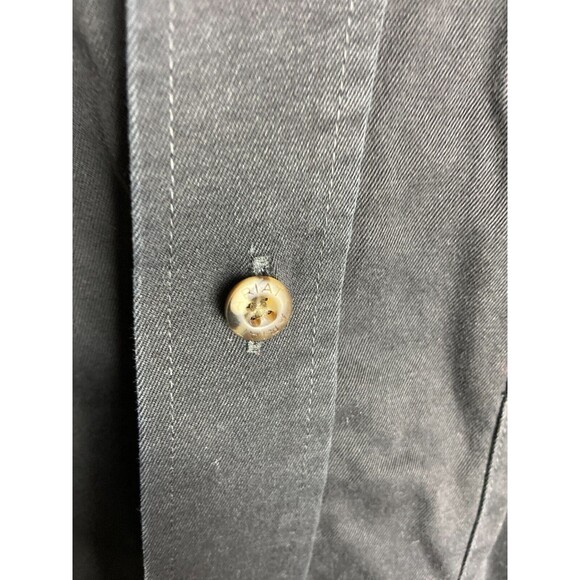 Ariat Mens Button Down Shirt Black Blue Size XL Long Sleeve Collared Lot of 2 - Picture 11 of 15